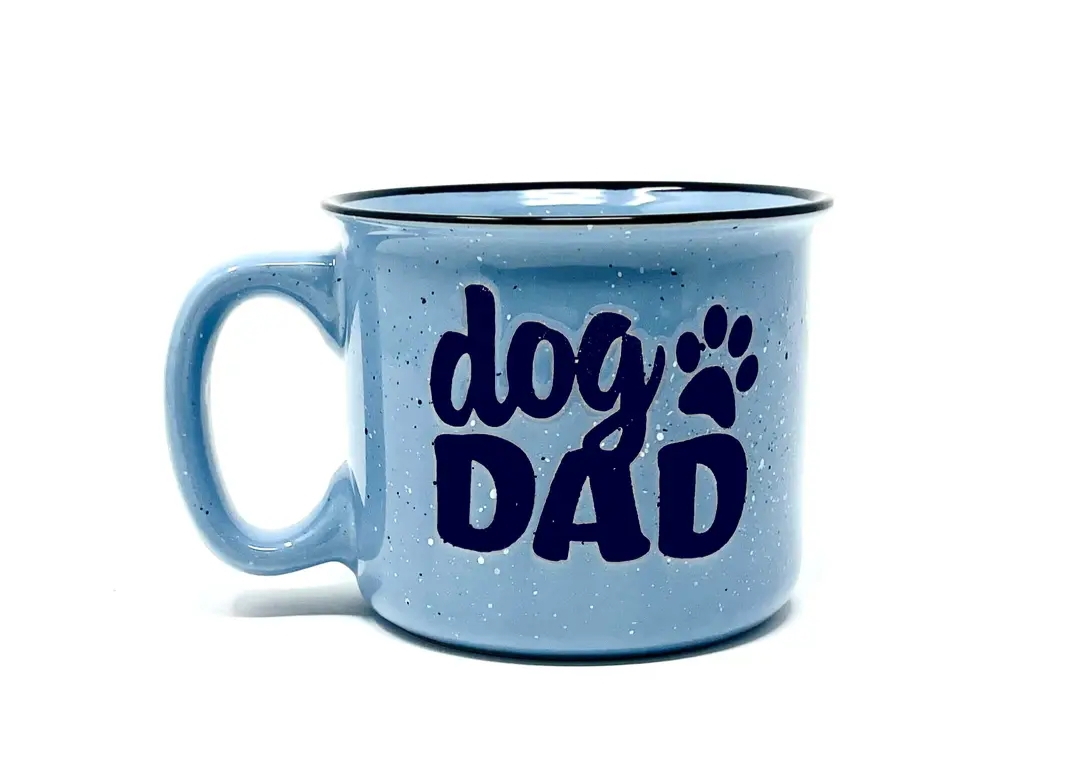 Dog Lover Ceramic Mug-Dog Dad 14 oz