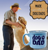 Dog Lover Ceramic Mug-Dog Dad 14 oz