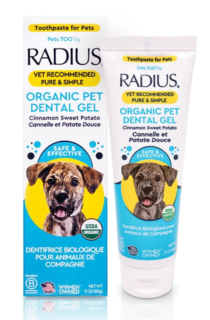 Radius Organic Canine Dental Gel 3 oz