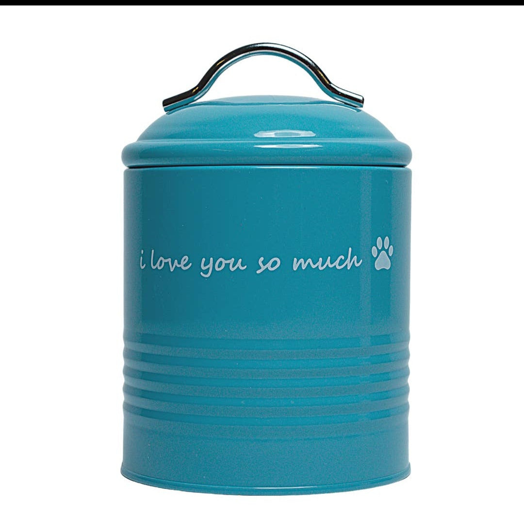 Jojo Modern Pets I Love You So Much Dog Treat Canister Gift Set