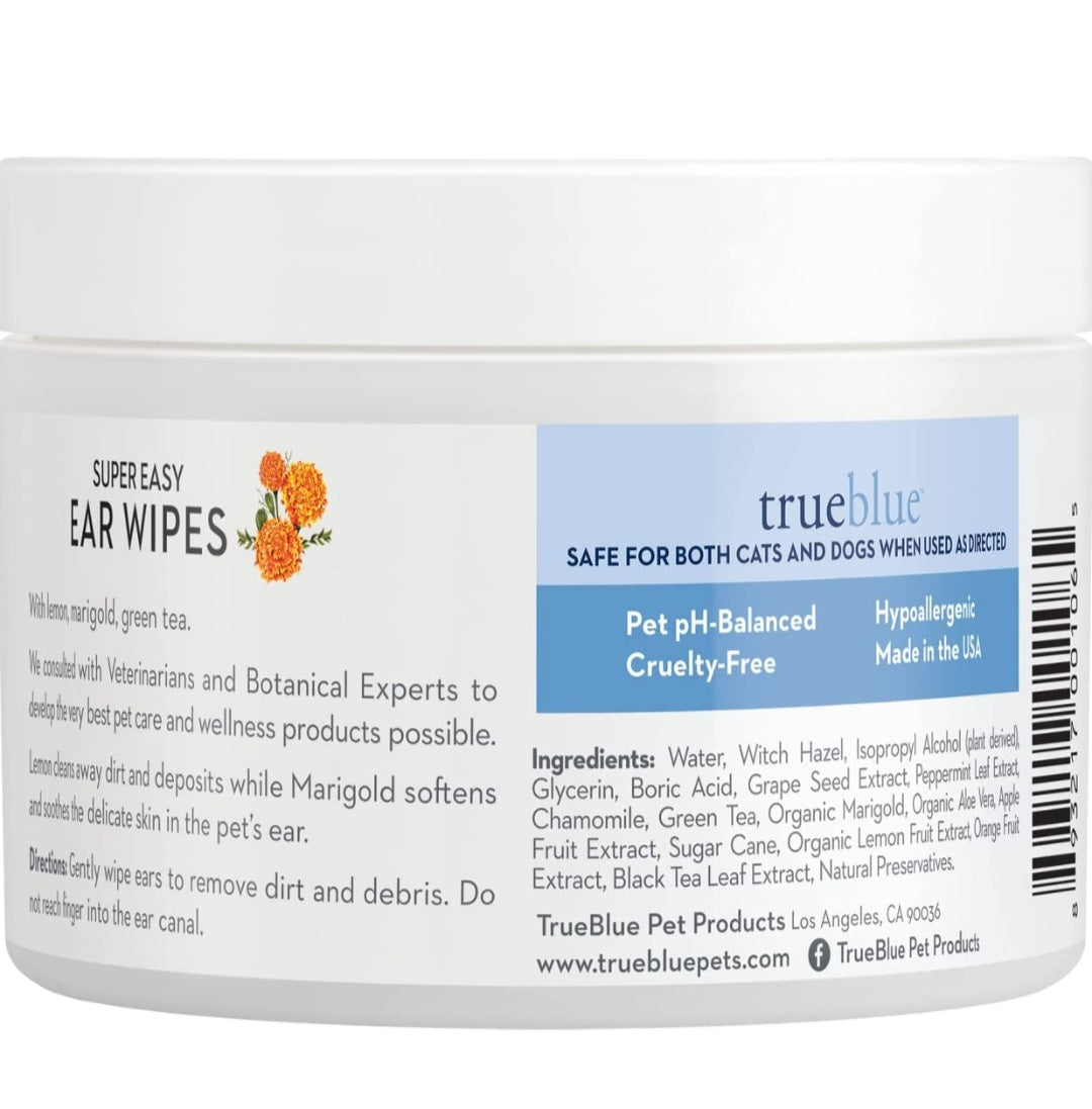 Trueblue Super Easy Ear Wipes 50 ct