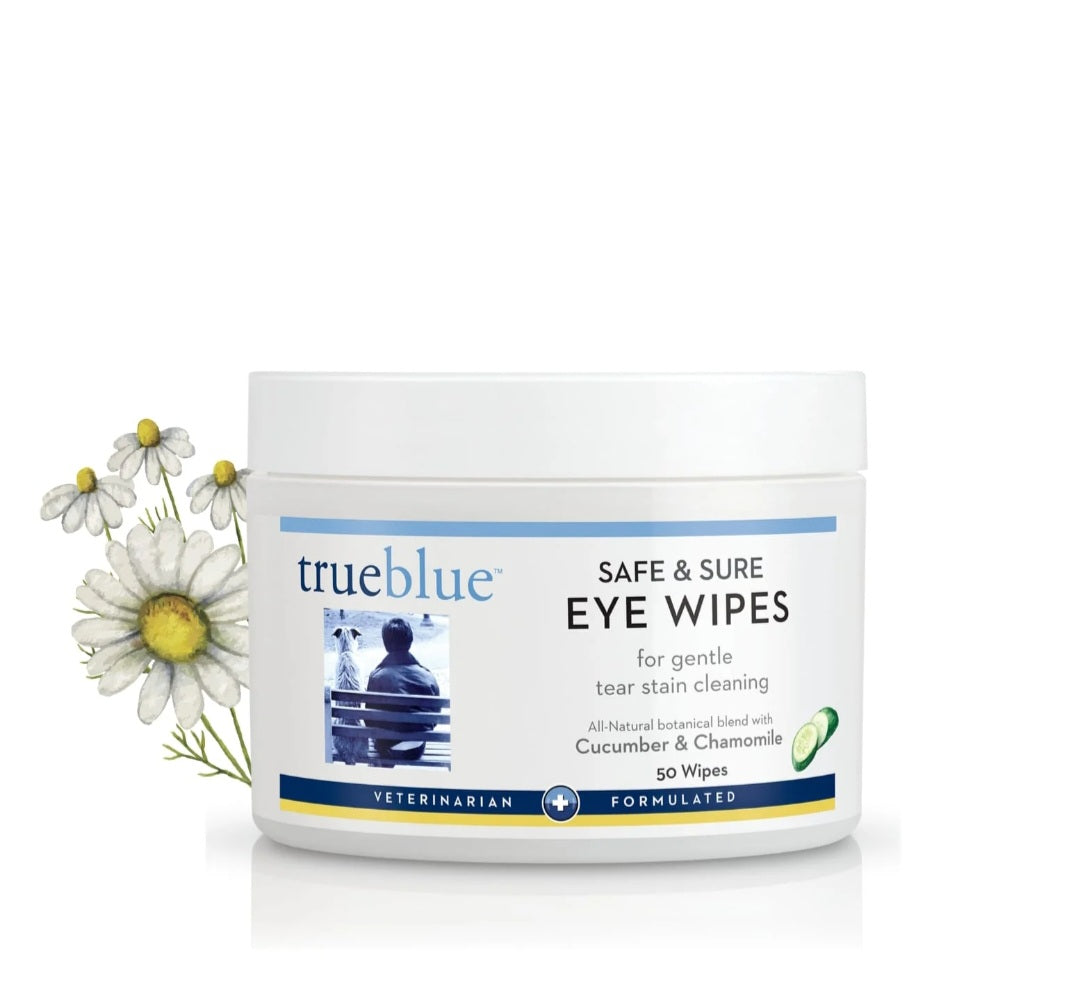 Trueblue Safe & Sure Eye Wipes 50 ct