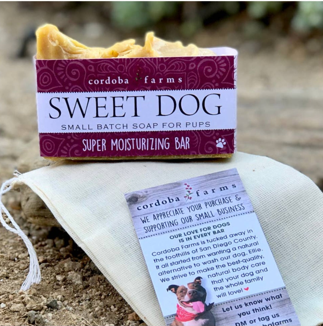 Cordoba Farms Sweet Dog-Super Moisturizing Bar