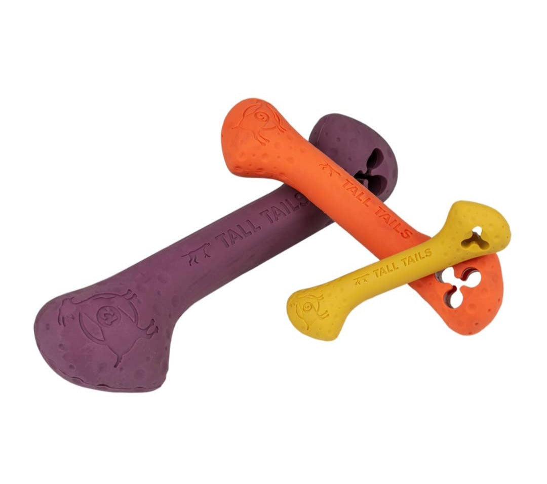 Tall Tails Goat Sport Bone Dog Toy | 3 Size Options