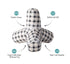 Petshop Canvas Squeaker Dog Toy | Painted Gingham