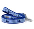 The Worthy Dog Blue Gingham Whales Leash- Size Options