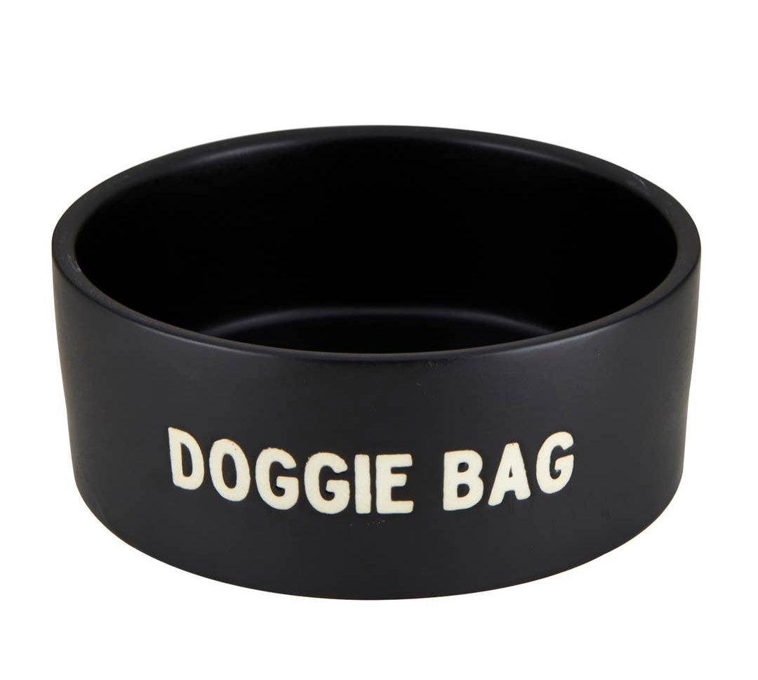 Santa Barbara Design Studio Ceramic Pet Bowl | Doggie Bag