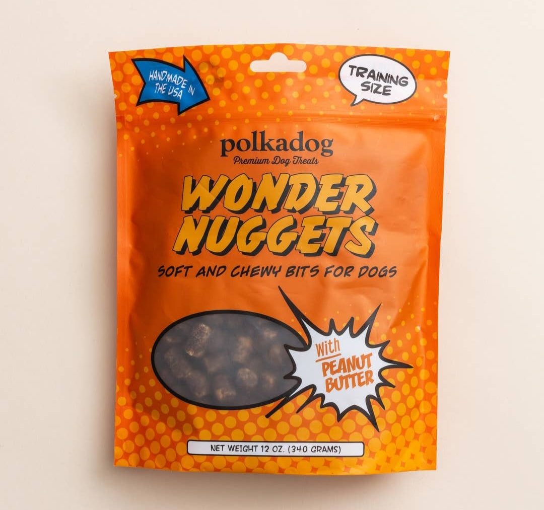 Polkadog Wonder Nugget with Peanut Butter 12 oz