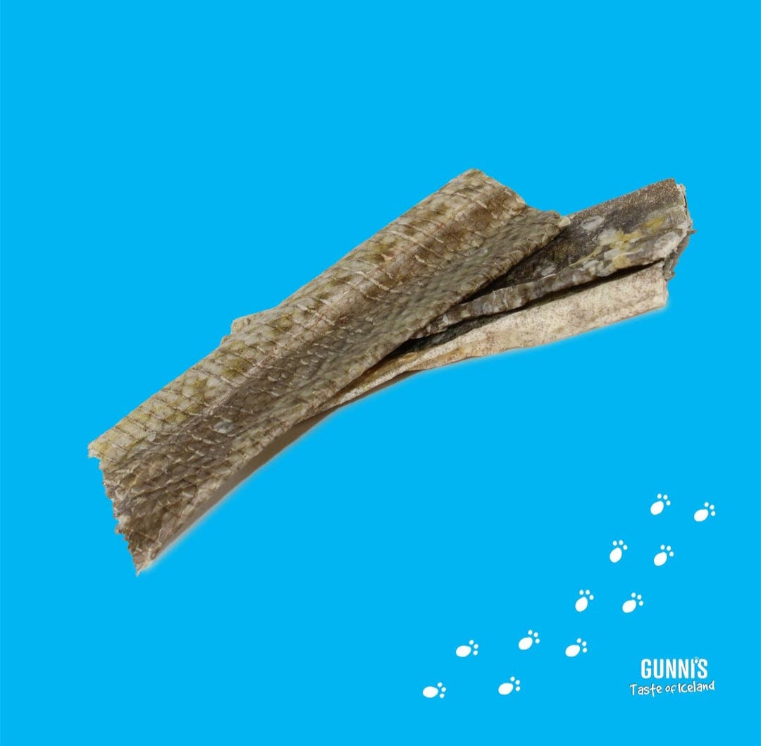 Gunni's Taste of Iceland Cod Skin Shorties 2.5 oz