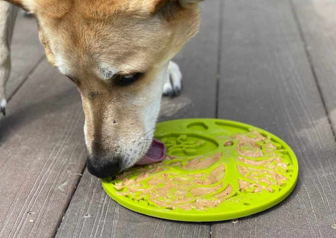 Sodapup Tree of Life Emat Enrichment Lick Mat with Suction Cups