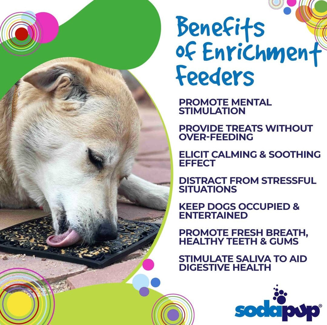 Sodapup Zombie Design Emat Enrichment Lick Mat