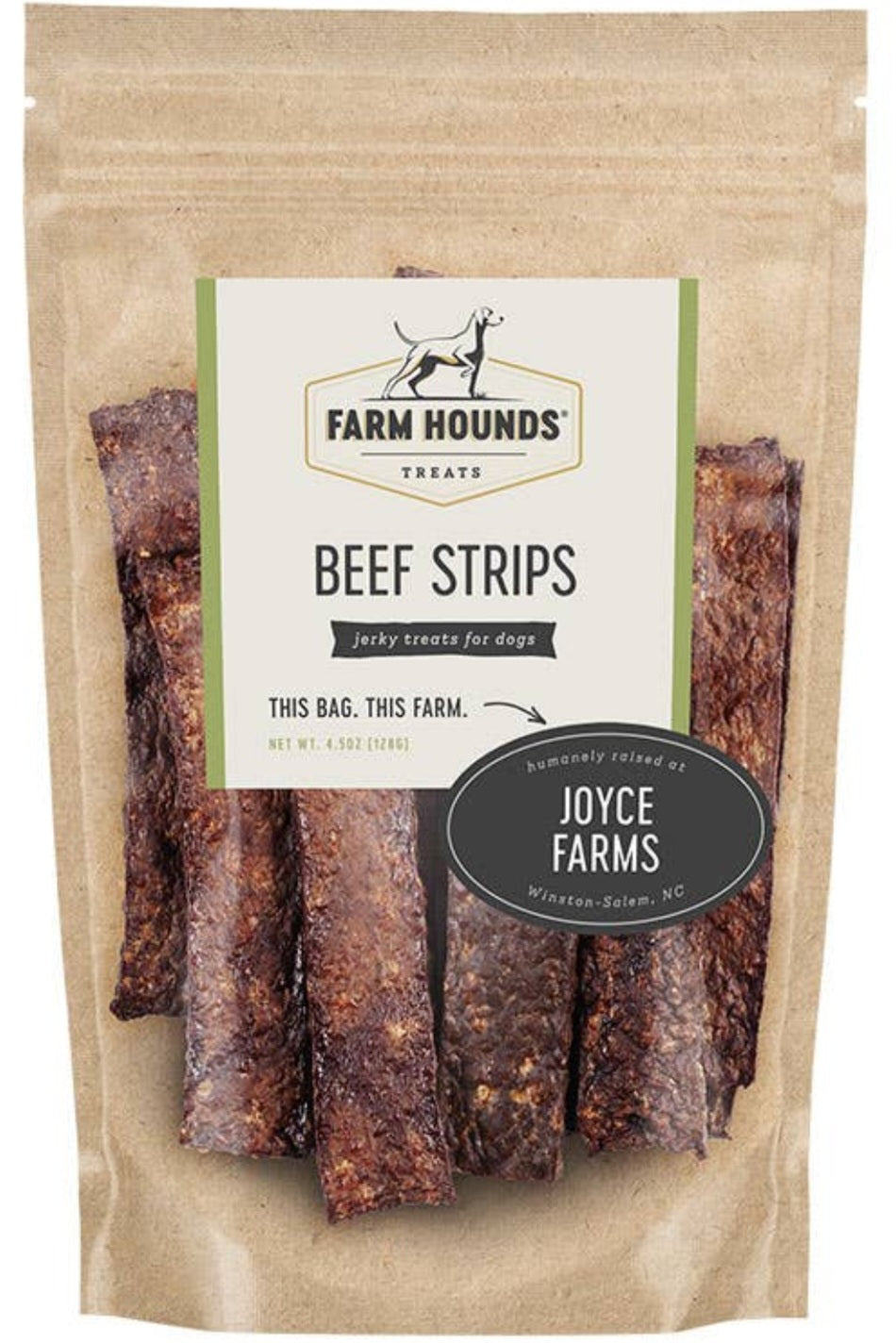 Farm Hounds Beef Strips for Dogs | 4.5 oz