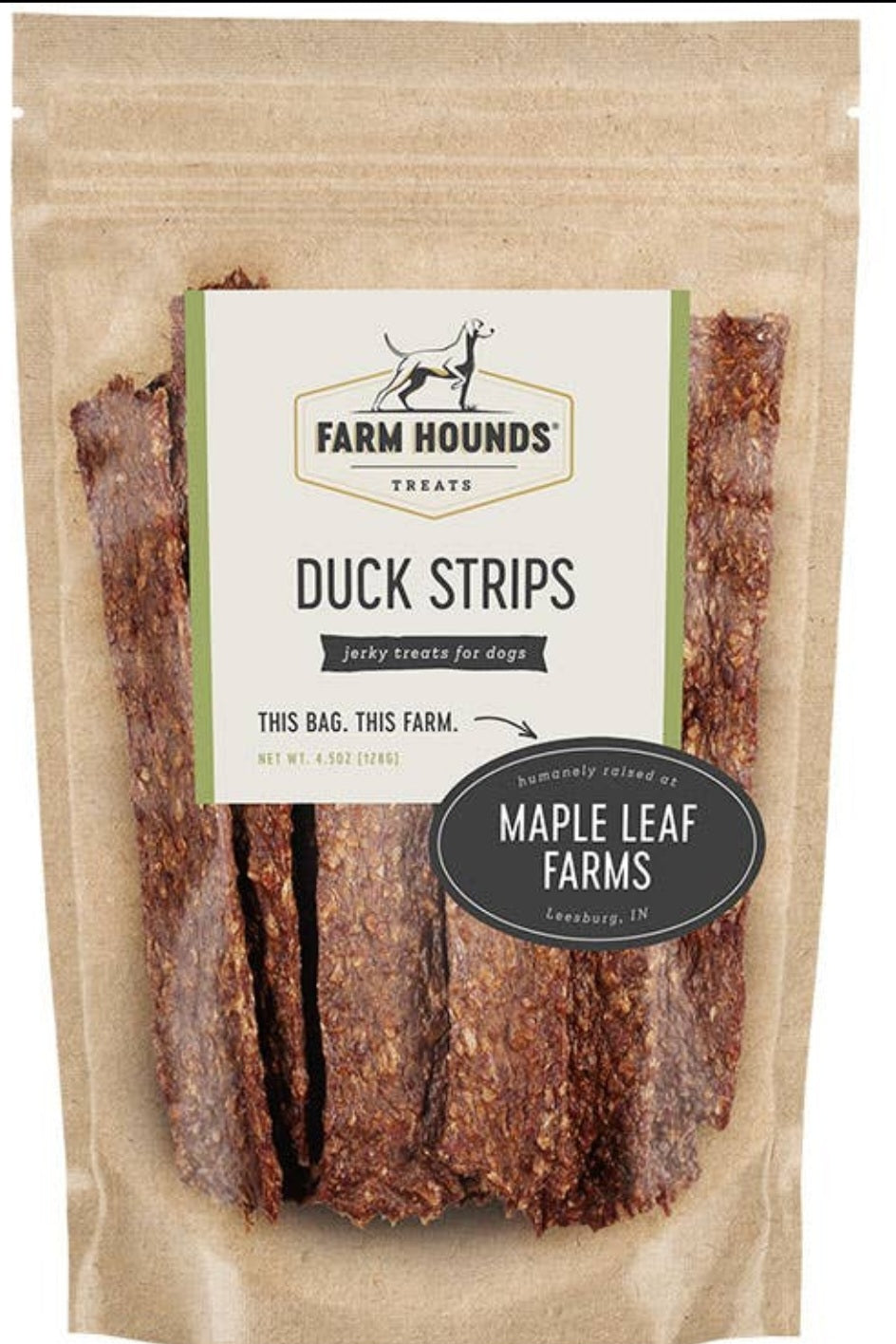 Farm Hounds Duck Strips for Dogs | 4.5 oz