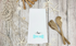 Kitchen Flour Sack Tea Towel 27" X 27" | Blue Dog Bone