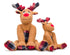 Fabdog Floppy Reindeer Dog Toy