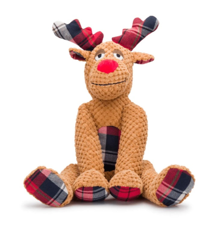 Fabdog Floppy Reindeer Dog Toy