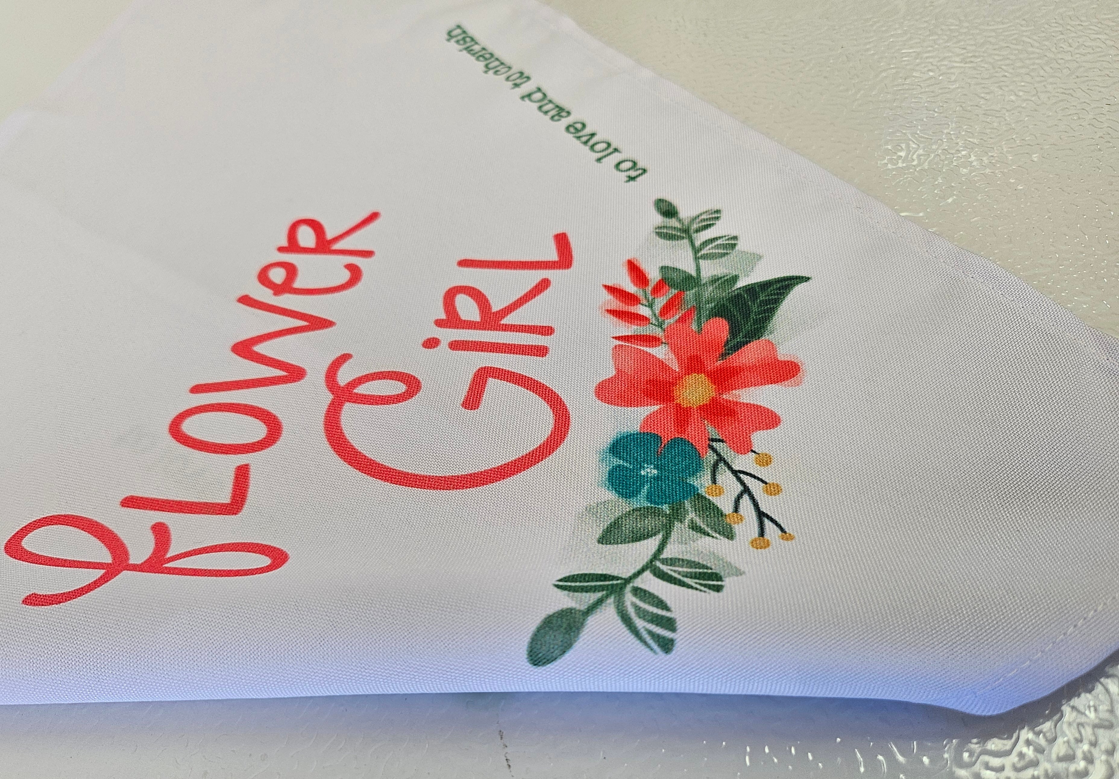 Dog Bandana 'Flower Girl' 100% Polyester