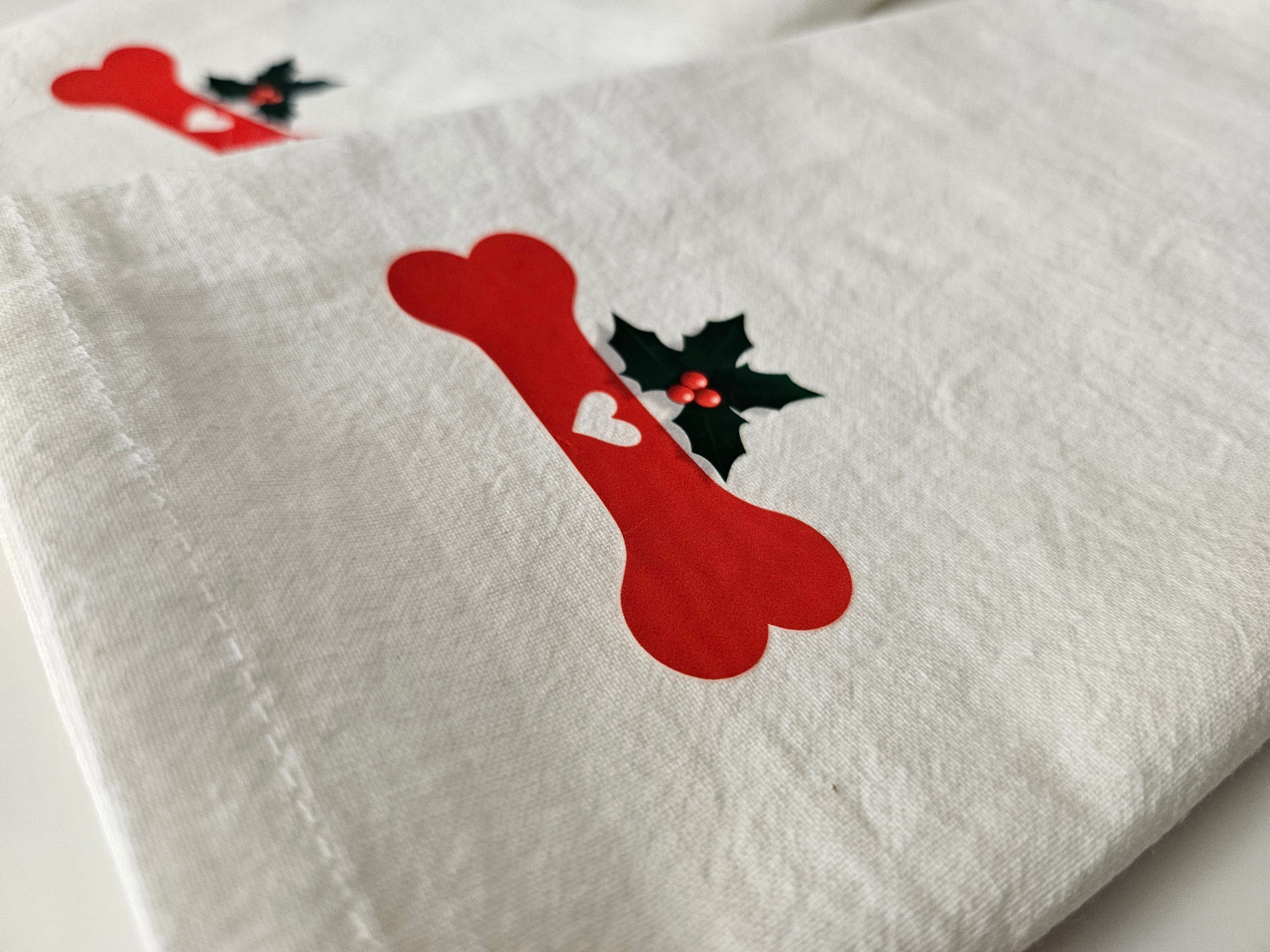 Festive Holly 100% Cotton Napkins |19"X19" Set of 2