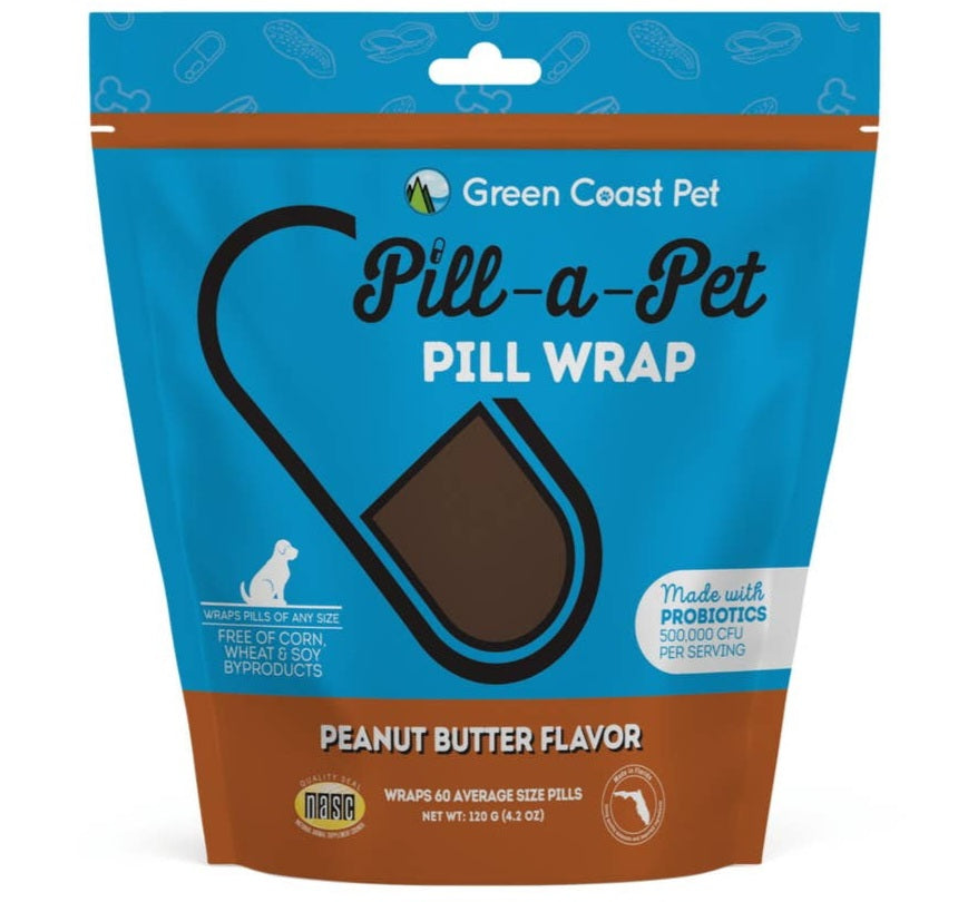 Green Coast Pill-a-Pet |Peanut Butter Flavor | 4.2 oz