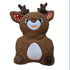 Dog Star Reindeer Fleece Dog Toy-Holiday Collection