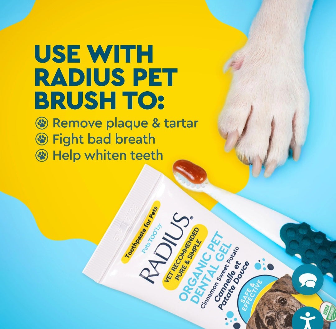 Radius Organic Canine Dental Gel 3 oz