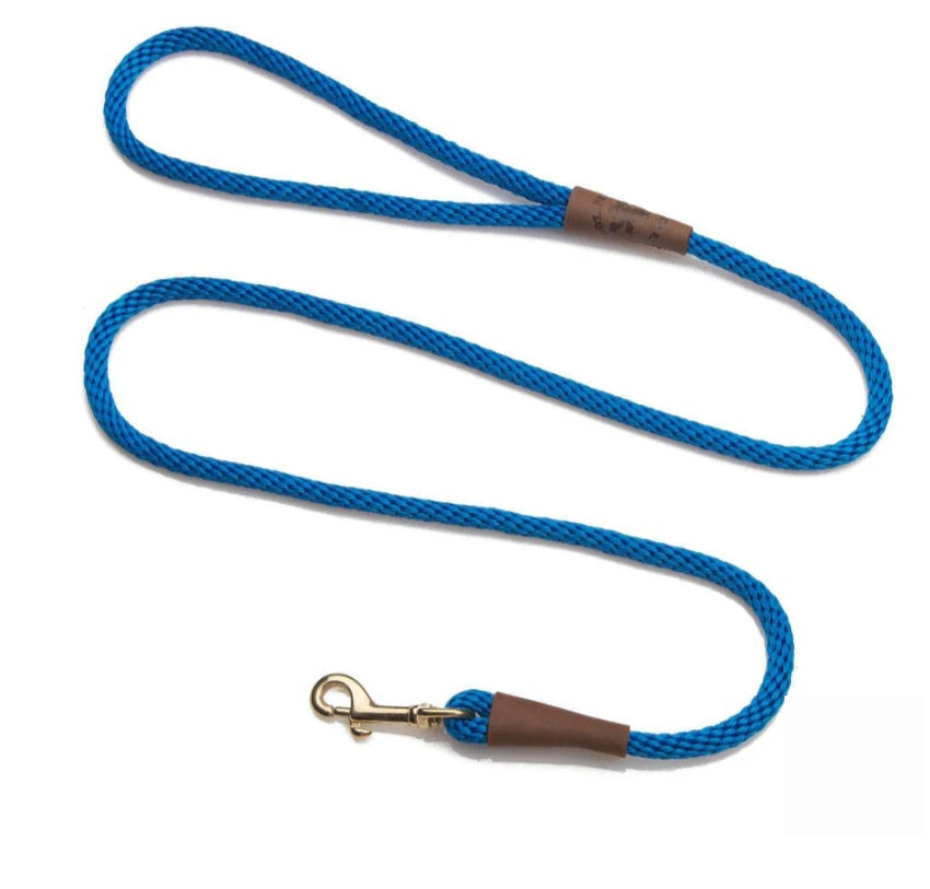 Mendota Pet Large Snap Rope Leash 1/2"x 6' ft.