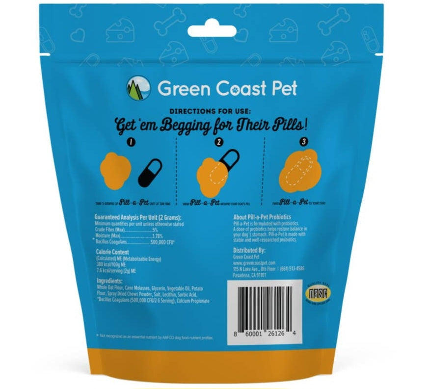 Green Coast Pill-a-Pet |Peanut Butter Flavor | 4.2 oz