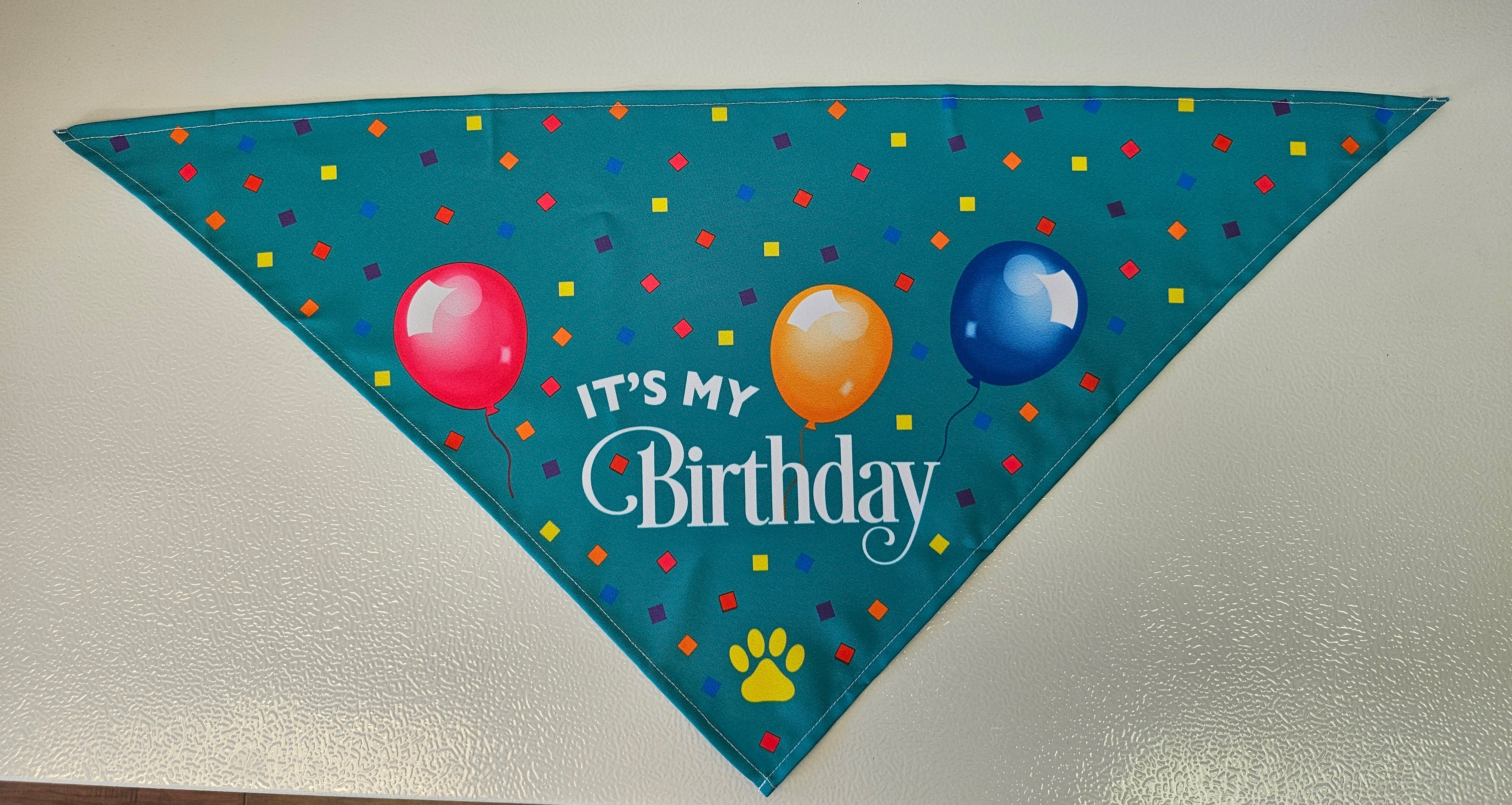 Dog Bandana It's My Birthday'