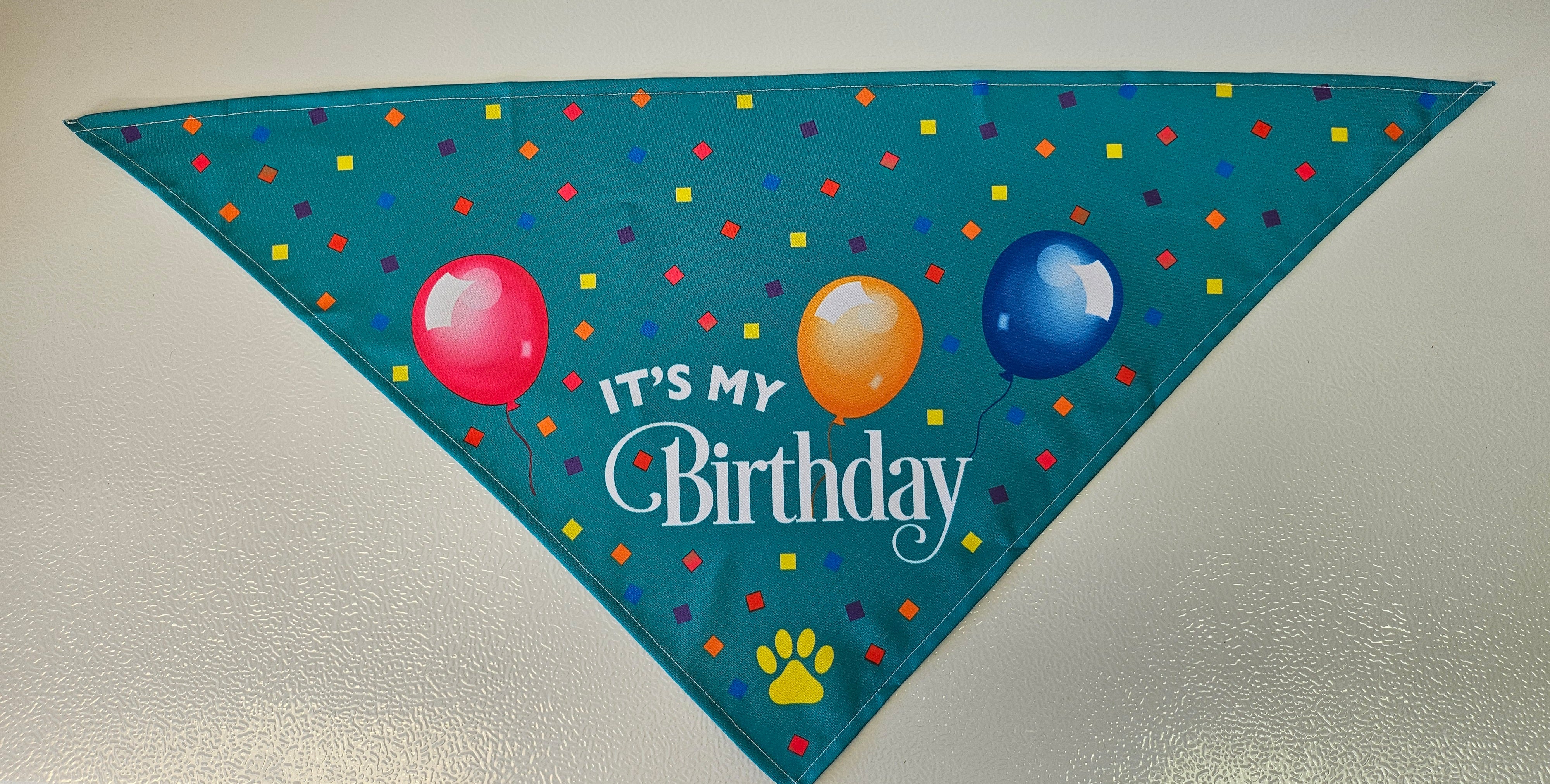 Dog Bandana It's My Birthday'
