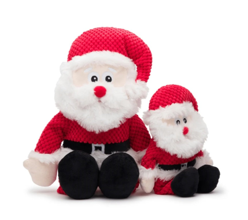 Fabdog Floppy Santa Dog Toy