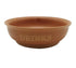 Melinda Drinks Brown Dog Bowl 8"