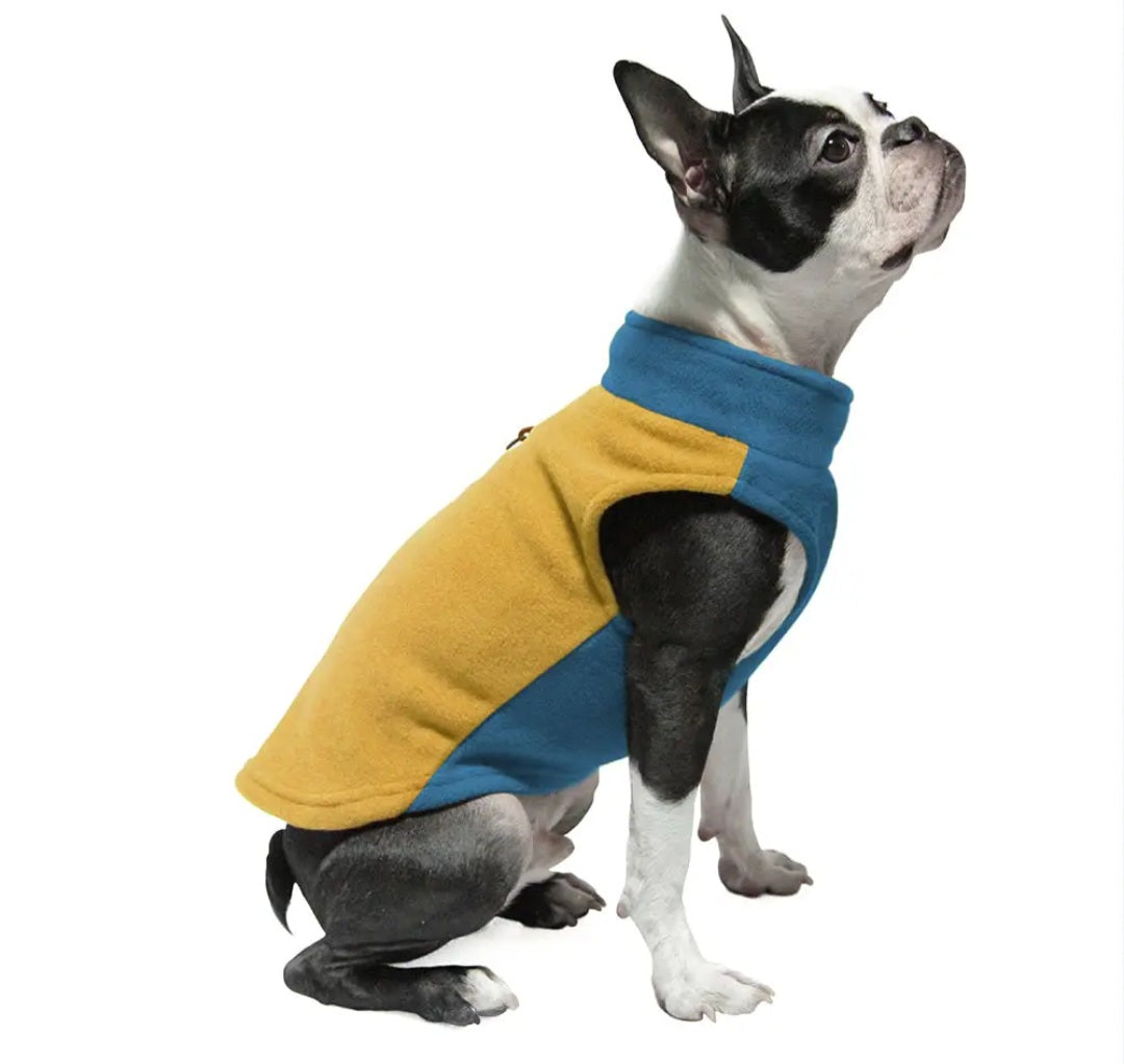 Gooby Half Stretch Fleece Vest for Dogs