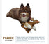 Dog Star Reindeer Fleece Dog Toy-Holiday Collection