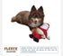 Dog Star Santa Clause Fleece Dog Toy-Holiday Collection
