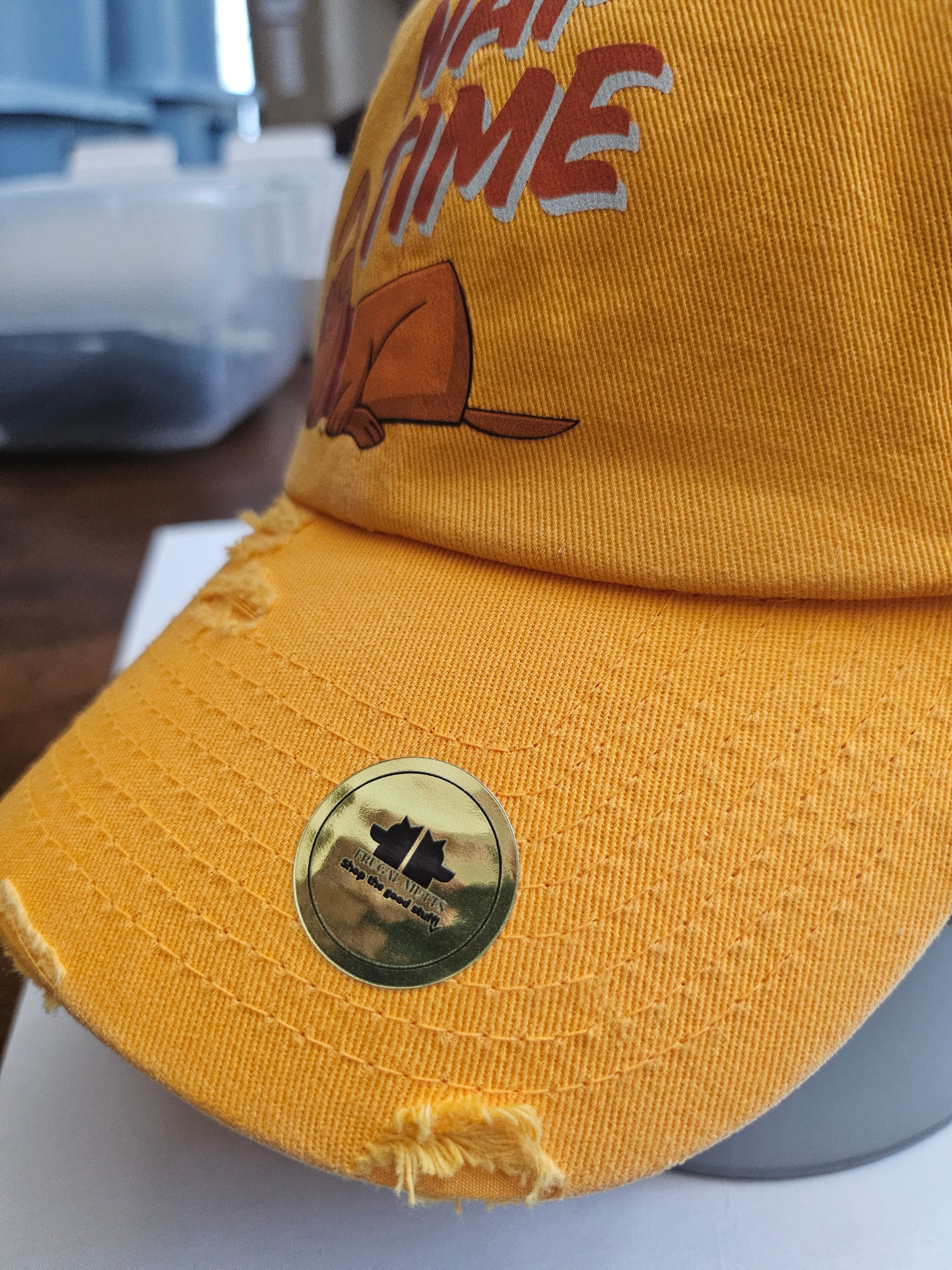 Vintage Style Baseball Cap for Women 'Nap Time'