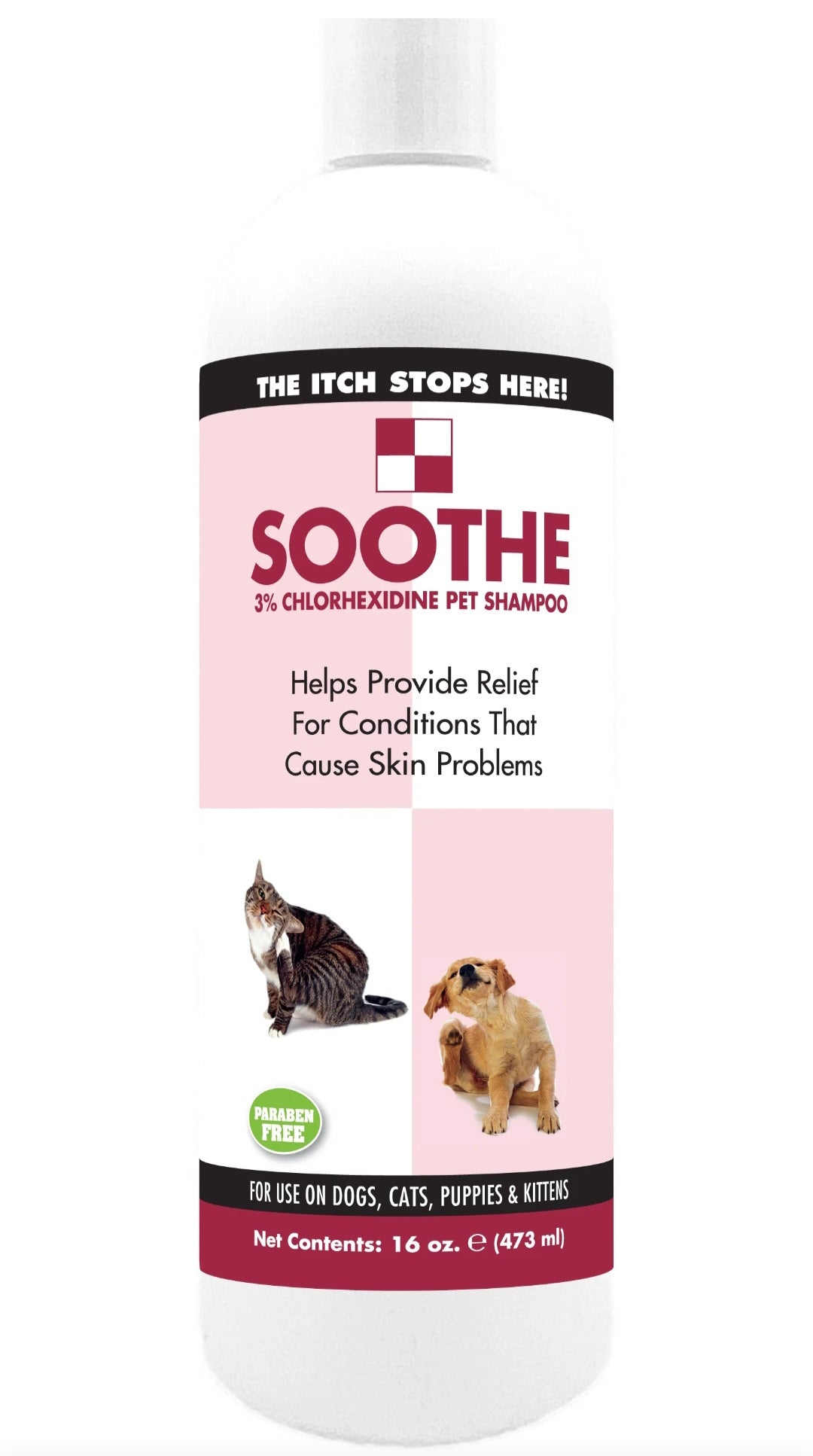 Showseason Soothe Medicated Pet Shampoo 16 oz